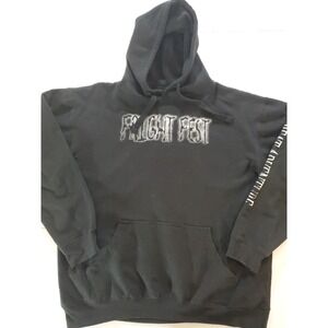 Six Flags Fright Fest The Conjuring Hoodie Mens XL Black Horror Movie Pullover